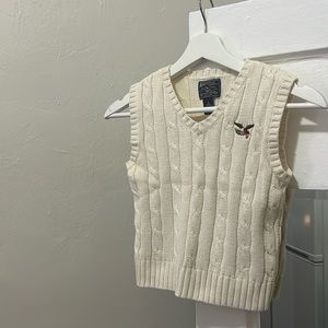 American Living Size 4 Sweater Vest %100 Cotton